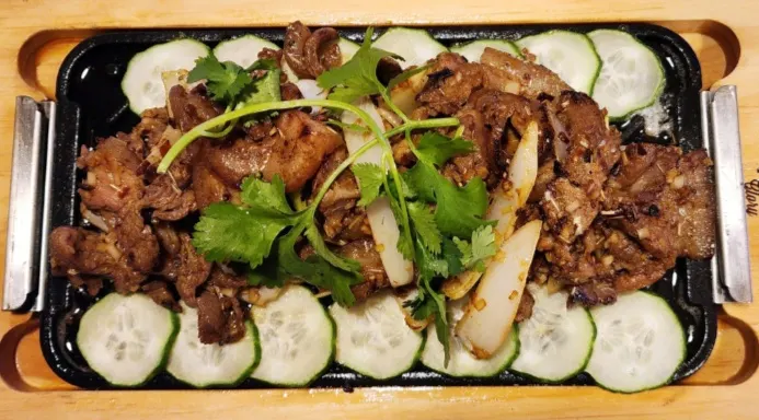 Spicy Grilled Wild Boar