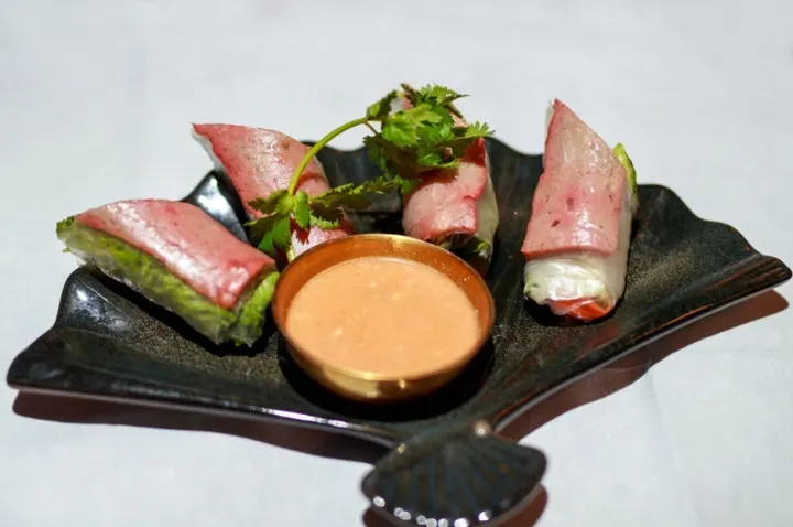 Grilled Pork Spring Roll